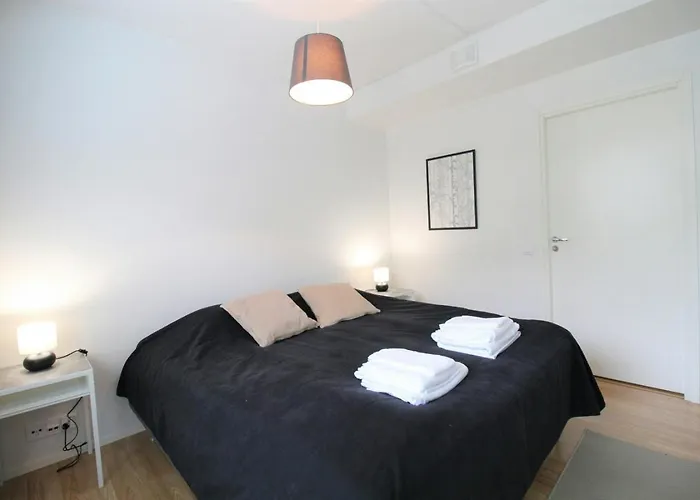 Convenient For 4 With Sauna شقة *